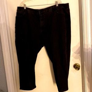 Jennifer Lopez Womens Capri stretchy size 24W